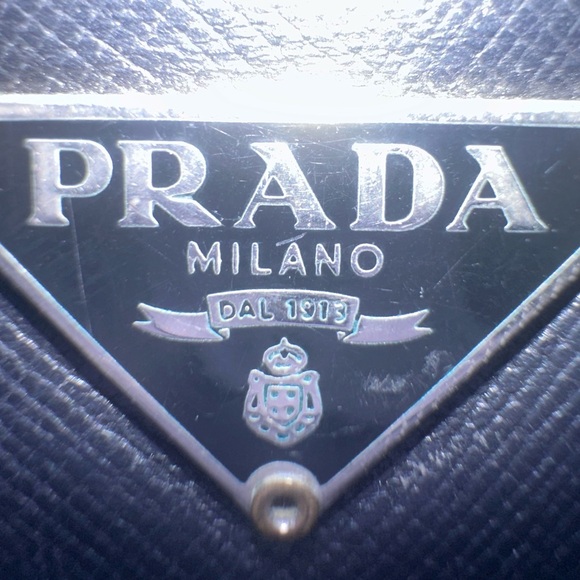 Prada XL Clutch Wallet Black Bag - Picture 11 of 11